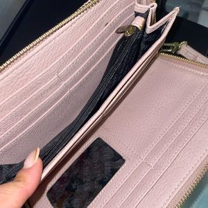 Pink wallet